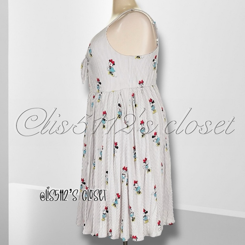 Torrid x Her Universe Disney Retro Minnie Mouse Striped Swing Dress 4X 26 - Picture 5 of 14